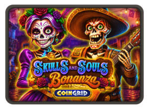 Skulls and Souls Bonanza Coin Grid